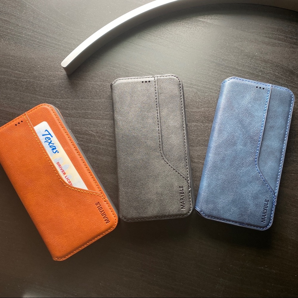 IPhone 11 Pro Faux Leather Wallet Case